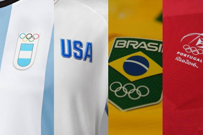 Las camisetas de los Juegos Olímpicos